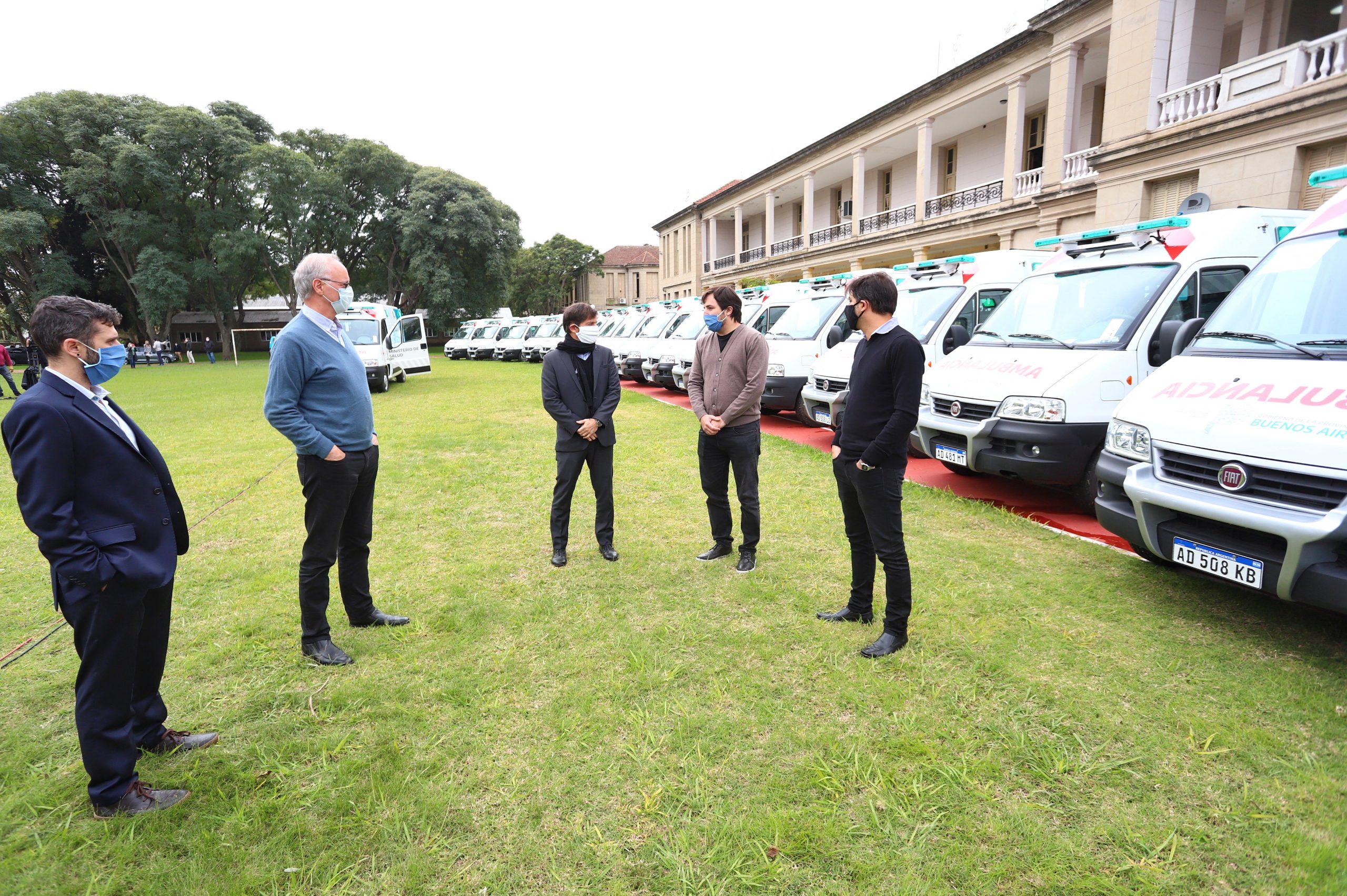 Ambulancias Axel Kicillof