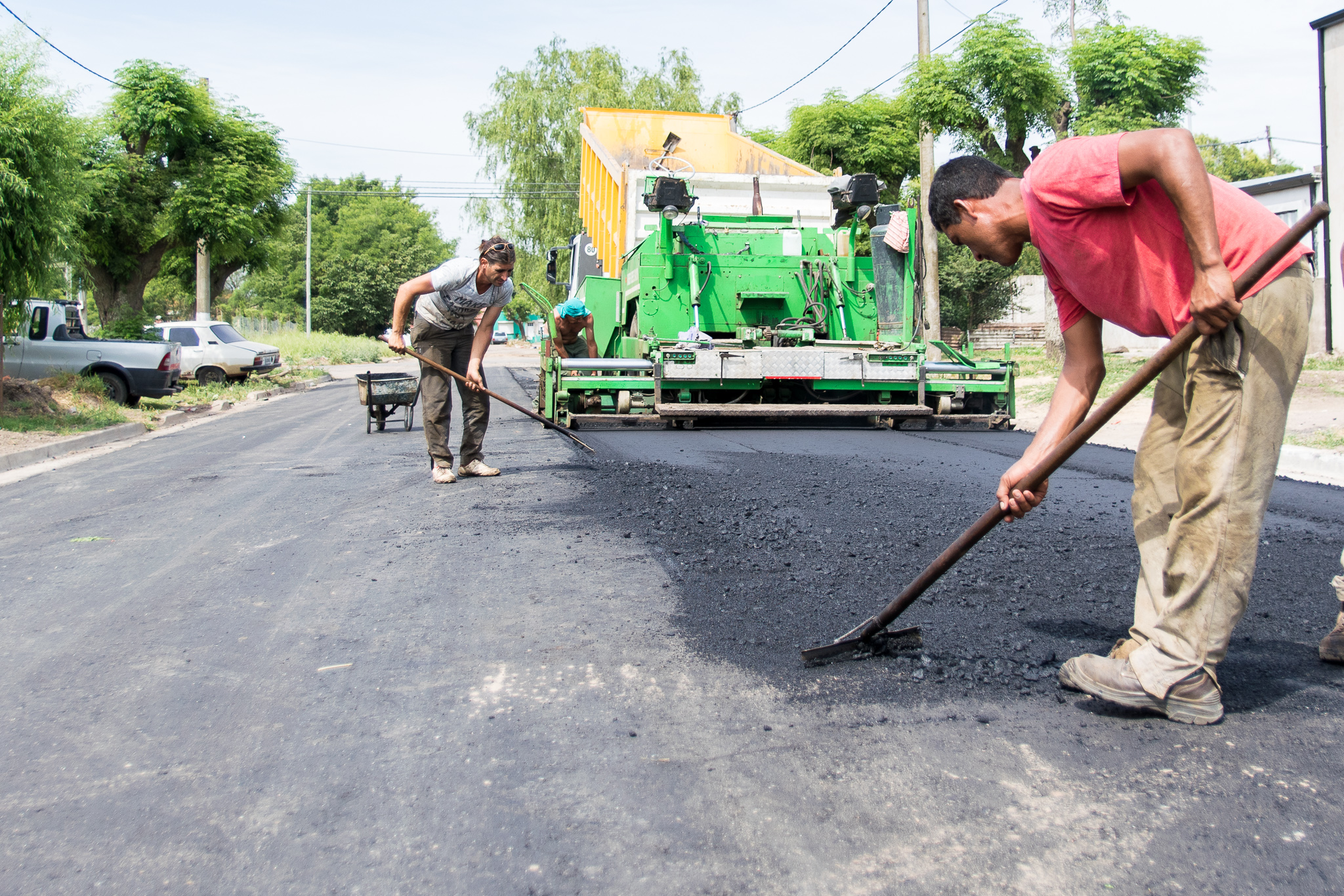 obras en General Viamonte