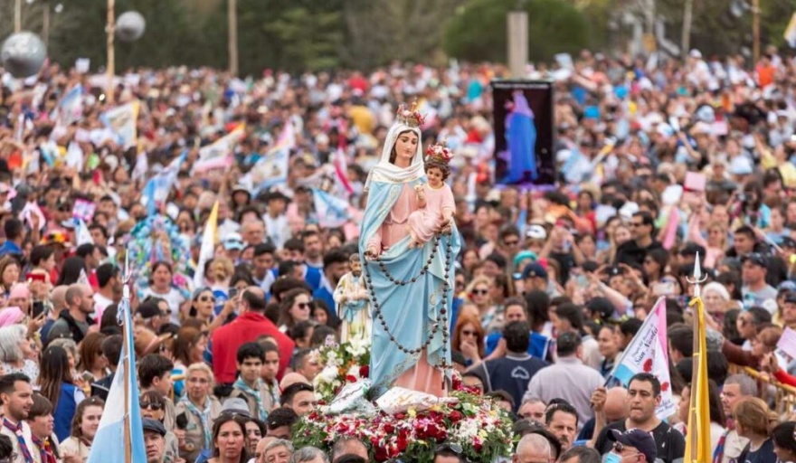 San Nicolás se prepara para el 40 aniversario de la aparición de la Virgen  del Rosario - Viamonte Digital