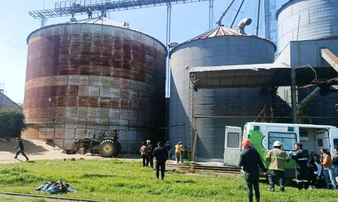 Tragedia rural en Madariaga: un hombre murió atrapado en un silo