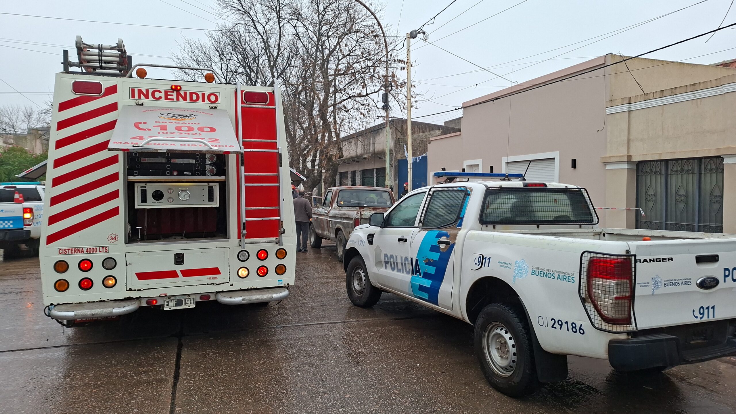Tragedia en Bragrado: Murió un hombre tras explotar un tambor que cortaba con una amoladora